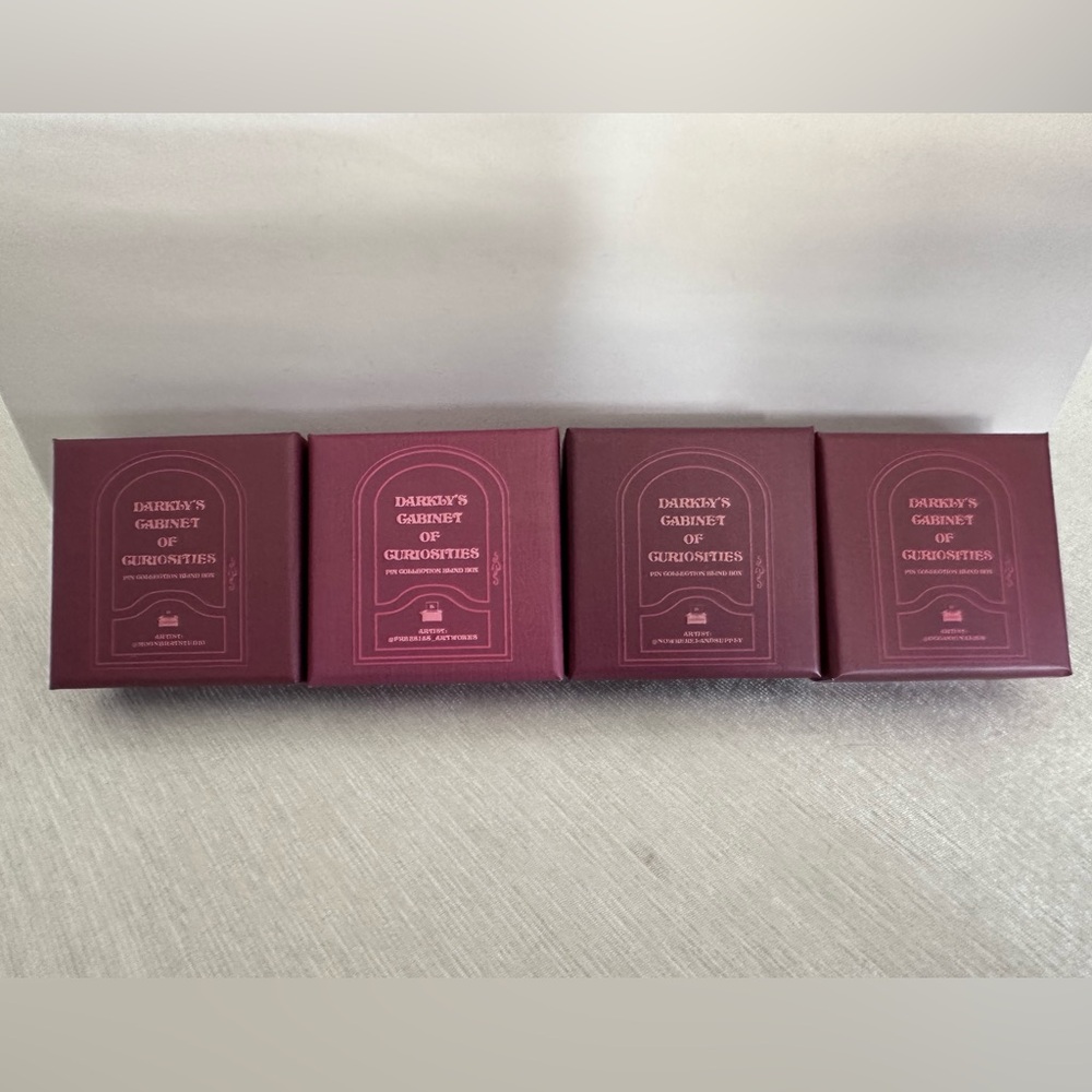 Bookish Box Curiosity Cabinet Pins